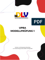 UPBA Modellprüfung 1