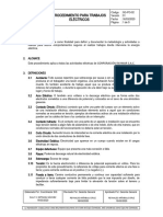 SG-PO-02 Procedimiento de Trabajos Eléctricos