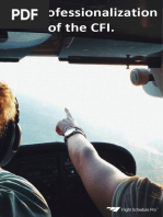 The Professionalization of The CFI