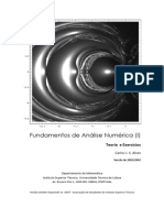 Fundamentos de Analise Numerica I