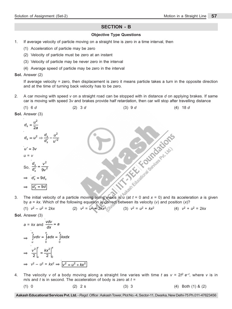 Some Questions On Most Pdf Acceleration Velocity