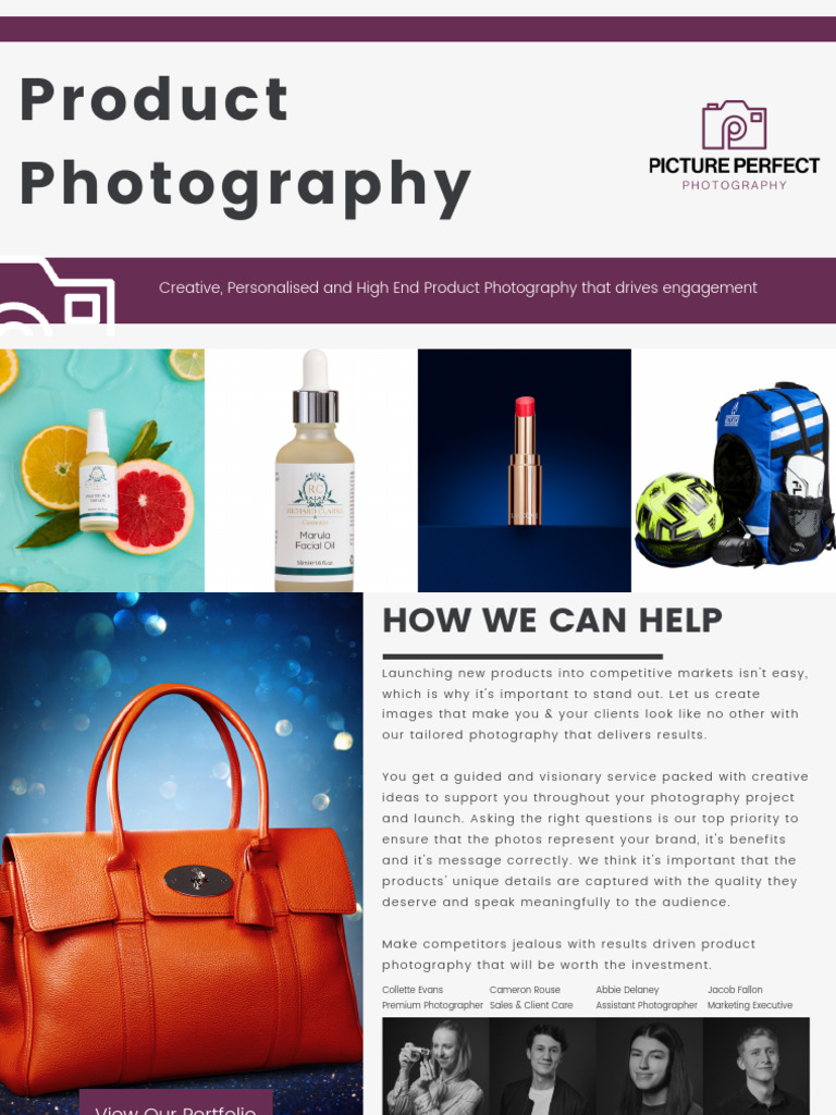MASTER Product Photography Guide PDF Brand Search Engine Optimization