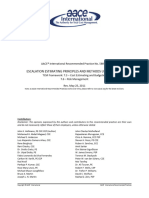 Escalation Estimating Principles and Methods Using Indices