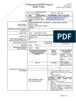 FM-184 Audit Plan Template Technodrill