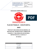 Plan de Trabajo Shoute Metal - Proyecto de Recuperación de Mineral de Rechazo de Dry Cobbing de Paquete4