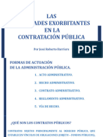 POTESTADES EXORBITANTES EN LACAP Por Roberto Barriere