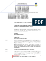 LC 107 - 2006 Estatuto Dos Servidores ATUALIZADA 2021