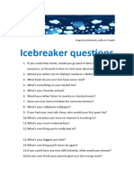 Icebreaker Questions