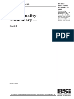 Water Quality - Vocabulary - : British Standard Bs Iso 6107-3:1993 BS 6068-1.3: 1993