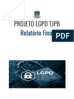 Projeto LGPD Relatorio Final Dpo TRibunal Paraiba