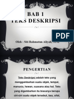 Materi Teks Deskripsi