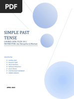 Simple Past Tense-2