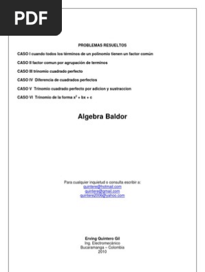 Problemas Resueltos Factorizacion Sustraccion Factorizacion