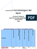 Control Microbiologico de Agua