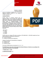 Insulating Gloves ELSEC Datasheet - ENG