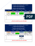 Horario Alfa Pre Medica