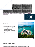 Power Plants Southeastasia