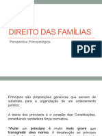 Direito Das Famílias: 'Perspectiva Principiológica