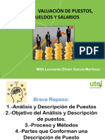 Clase 6 Valuación de Puestos y Sueldos y Salarios