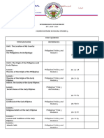 Course Outline Civics 5 First Quarter