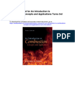 Solution Manual For An Introduction To Combustionconcepts and Applications Turns 3rd Edition