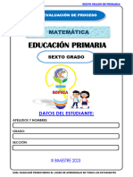 6º Matemática III Bim