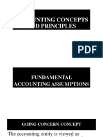 Accounting Concepts and Principles