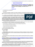 Decreto Legislativo #1267 - Ley de La Policía Nacional Del Perú.