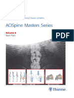 AOSpine Masters Series Vol 8 Back Pain by Vialle, Luiz Roberto Gomes