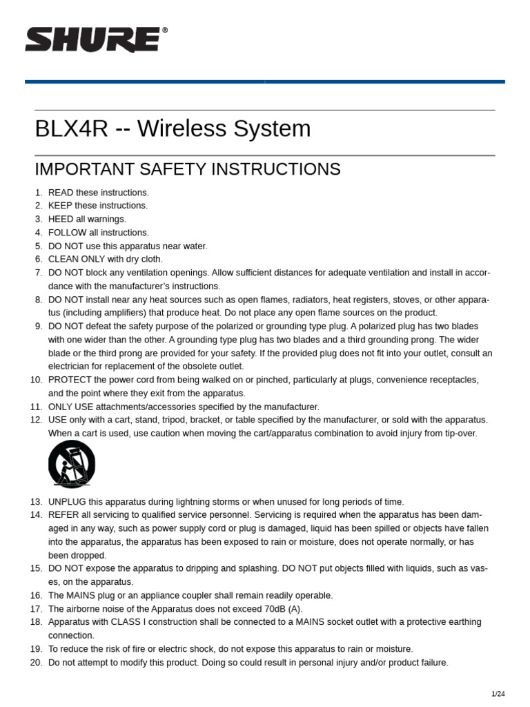BLX4R Guide en-US | PDF | Microphone | Telecommunications