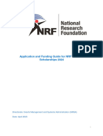 DSI NRF Honours Application and Funding Guide For 2024
