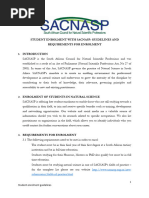SACNASP Registration Requirements 2025 | PDF | Academia | Vocational ...