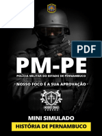 Mini Simulado PMPE - História de PE 01 - HD CURSOS