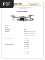 Especificaciones Drone Dji Mavic Mini 2