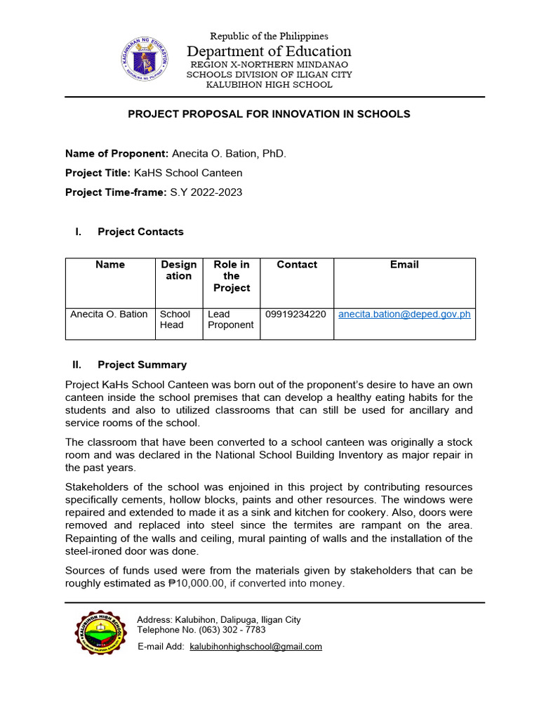 project-proposal-for-innovation-in-schools-pdf