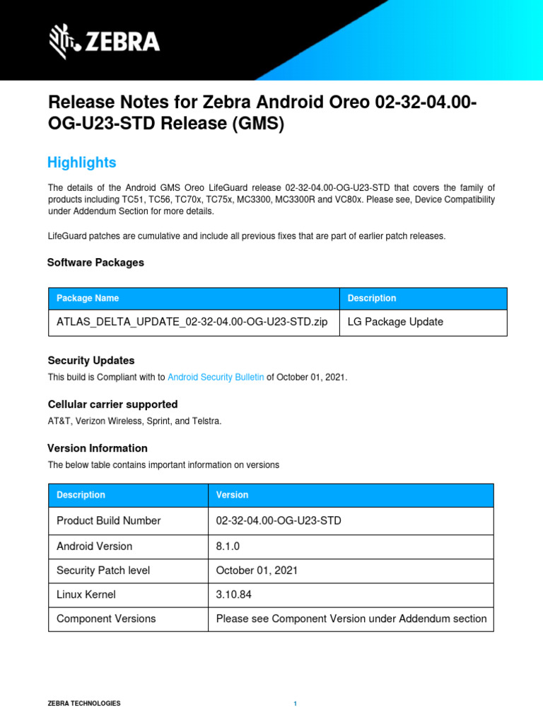 Atlas - Delta - Update - 02 32 04.00 Og U23 STD | PDF | Wi Fi ...