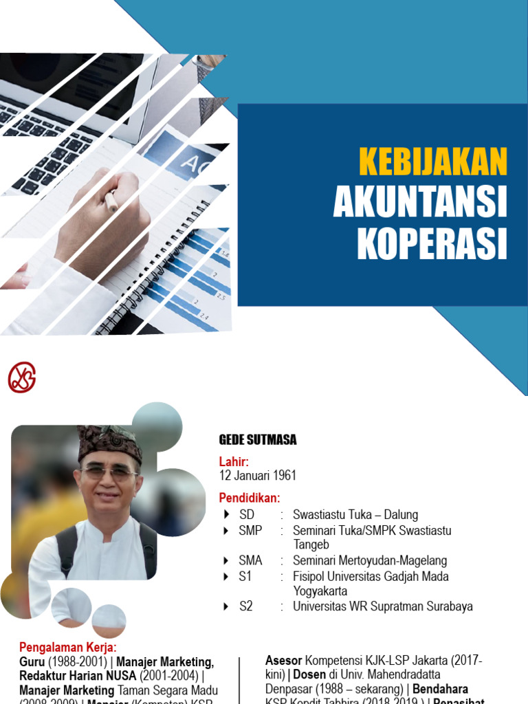 Kebijakan Akuntansi Koperasi | PDF | Pengelolaan Keuangan & Uang