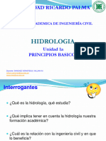 UNIDAD 1a HIDROLOGIA-URP - 2023-2