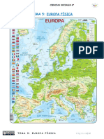 TEMA 5 EUROPA FISICA 6o P