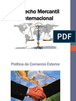  Política de Comercio Exterior