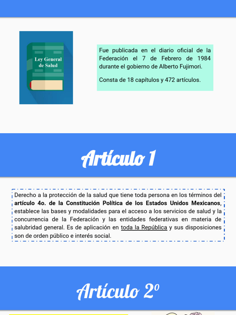Ley General de Salud | PDF | Cuidado de la salud | Trabajo Social