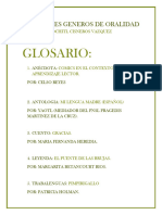 Diferentes Generos de Oralidad PDF