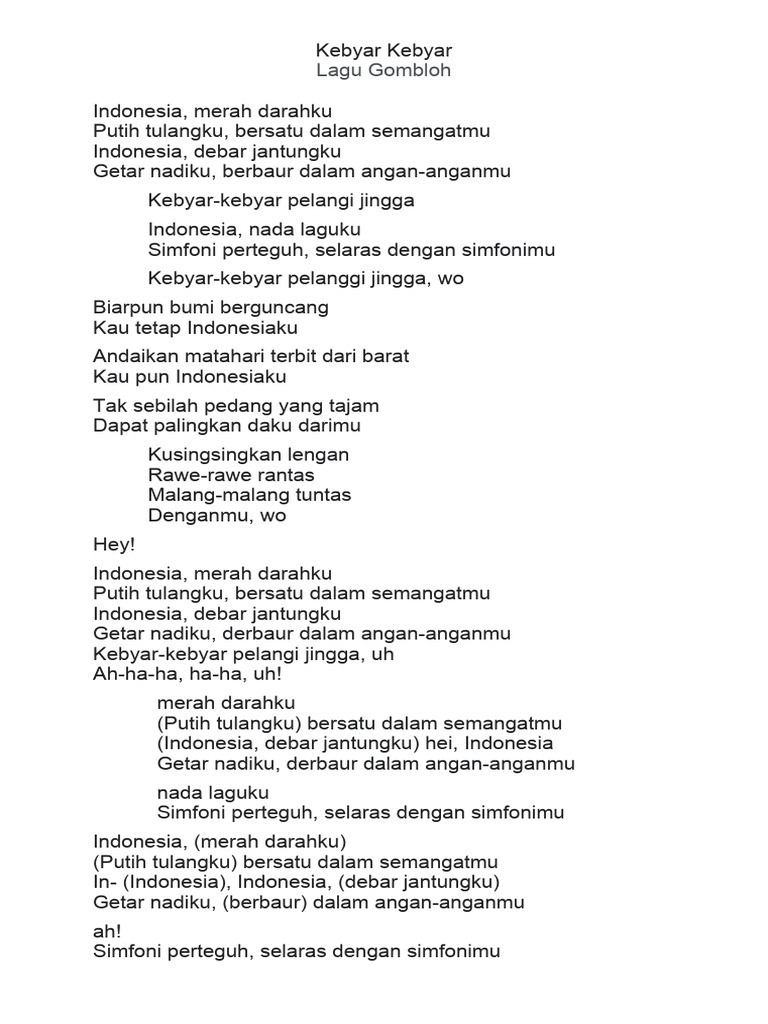 Kebyar Kebyar | PDF | Seni