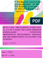 A P R I L 4, 2 0 2 3: By: Ailyn Joy S.Almacin, Maed School Lac Coordinator Bagumbuhay Elementary School