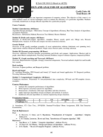 Syllabus CSE 303 ADA