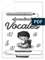 Aprendiendo Las Vocales Trazos Me360
