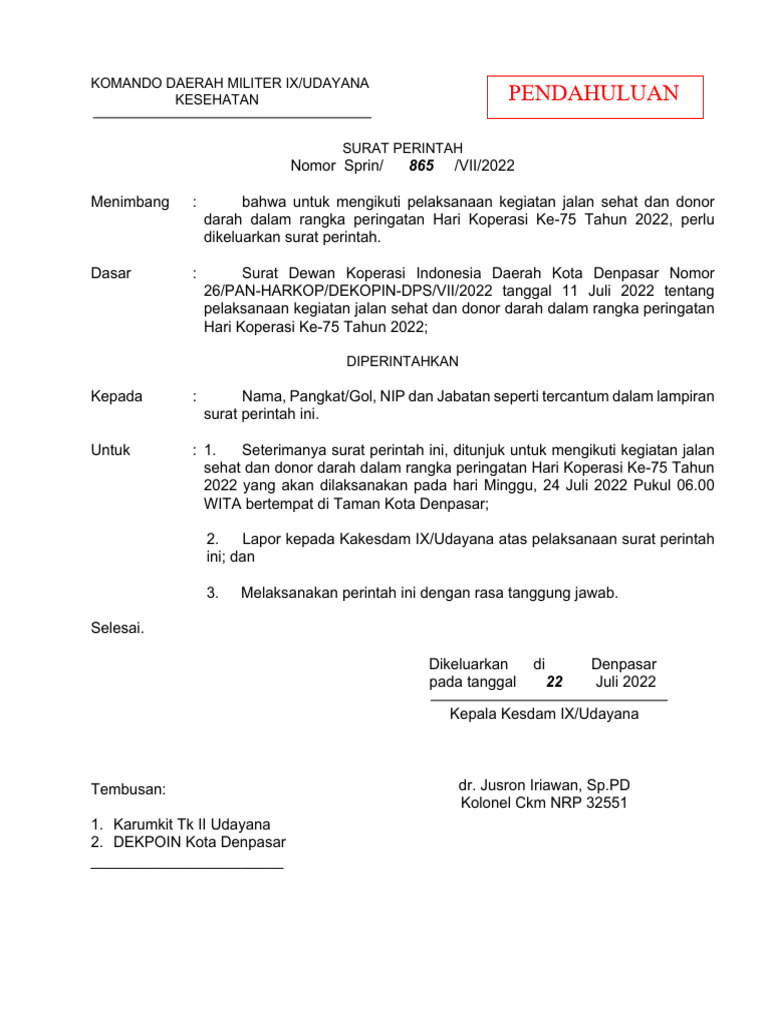SPRIN Donor Darah | PDF