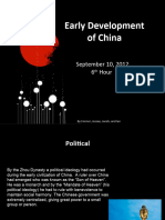 The Growth of China