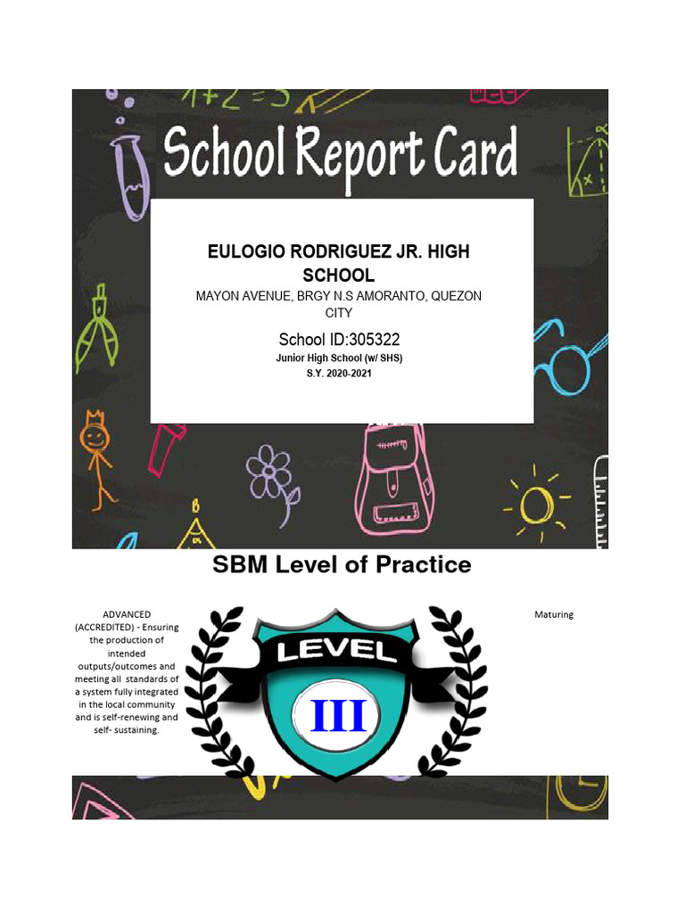 eSRC Template E. RODRIGUEZ JR PDF Educational Attainment In The