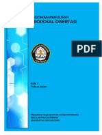 Panduan Penulisan Proposal Calon Desertasi Mahasiswa DSI UNDIP Edisi 1 2020